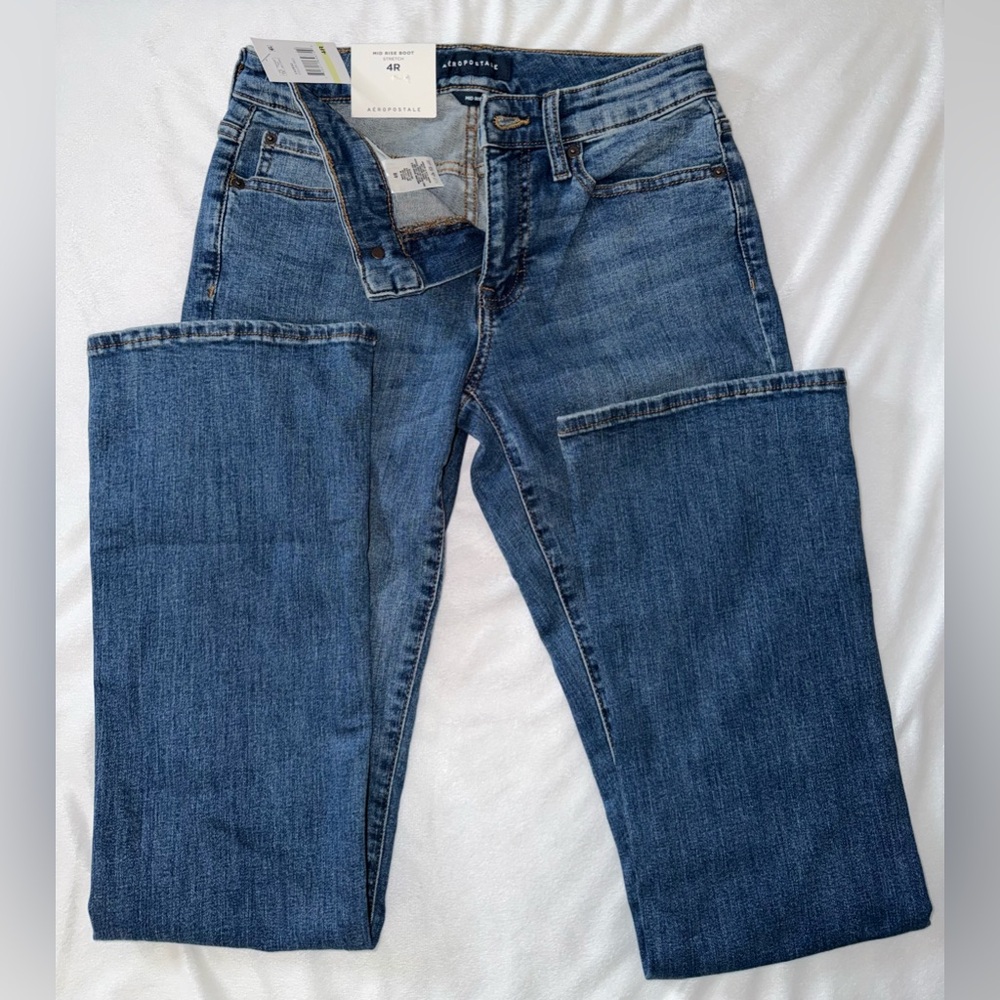 Aeropostale Women's Blue Boot Cut Jeans